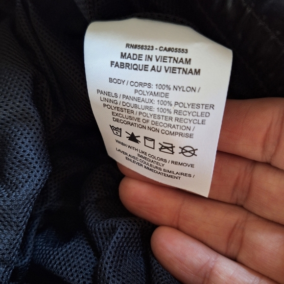 Nike Contrast Black Track Pants.   Pull on. Unisex. Mens Size XXL - Picture 8 of 9